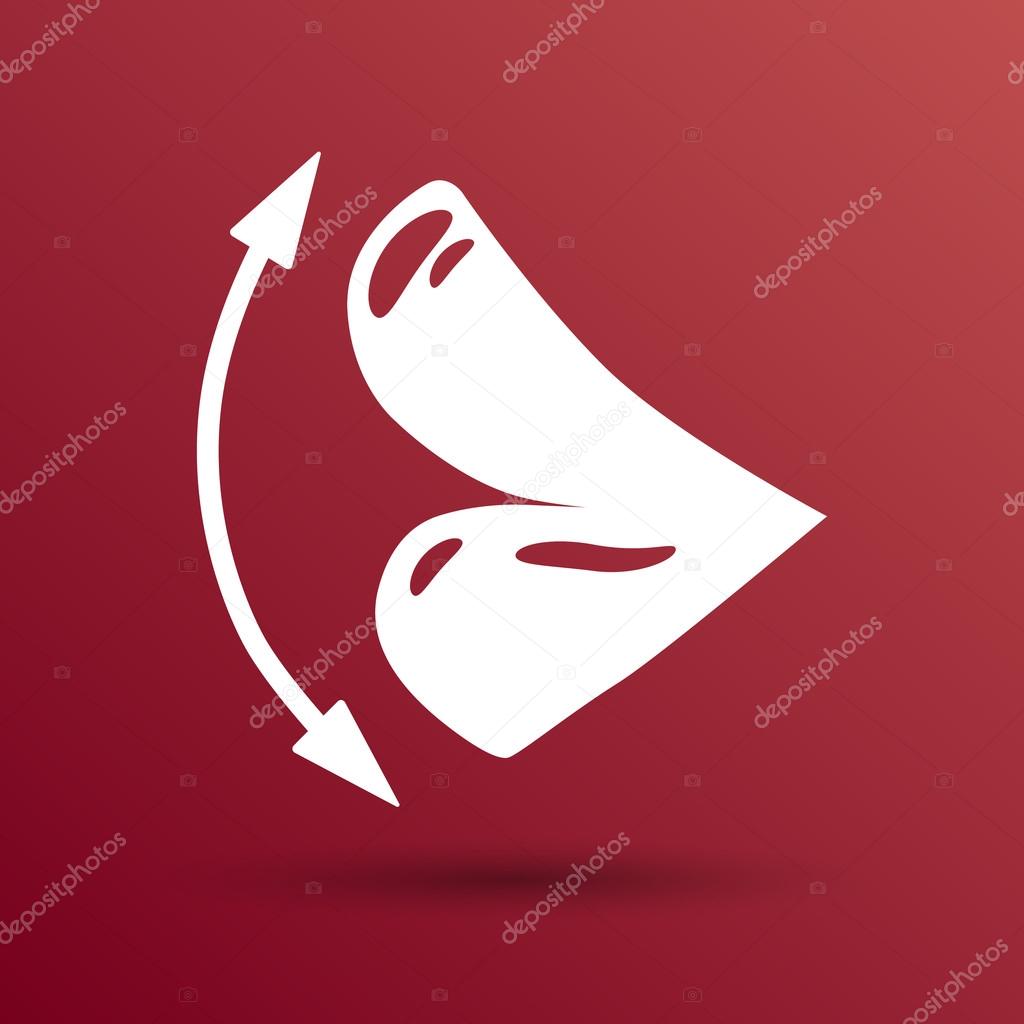 Vector icons of female lips print vector