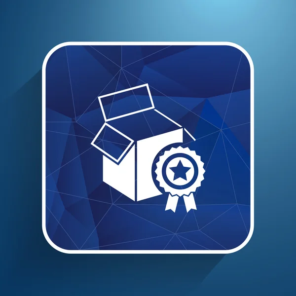 Premium låda packning vektor design isolerade ikon — Stock vektor