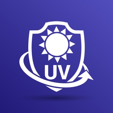  Simge, etiket veya etiket Anti Uv koruma