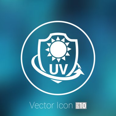 Simge, etiket veya etiket Anti Uv koruma