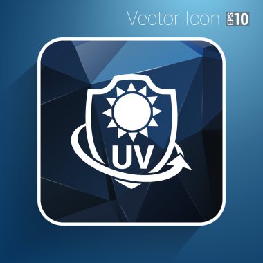  Simge, etiket veya etiket Anti Uv koruma
