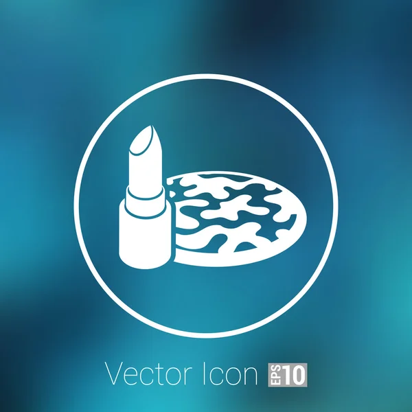 Fechar-se de um corretor de camuflagem vara manchas faciais — Vetor de Stock