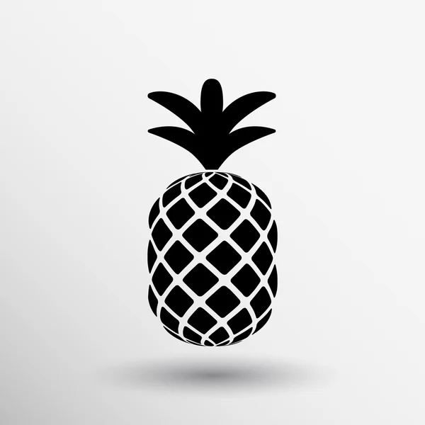 Pineapple silhouette Vector Art Stock Images | Depositphotos