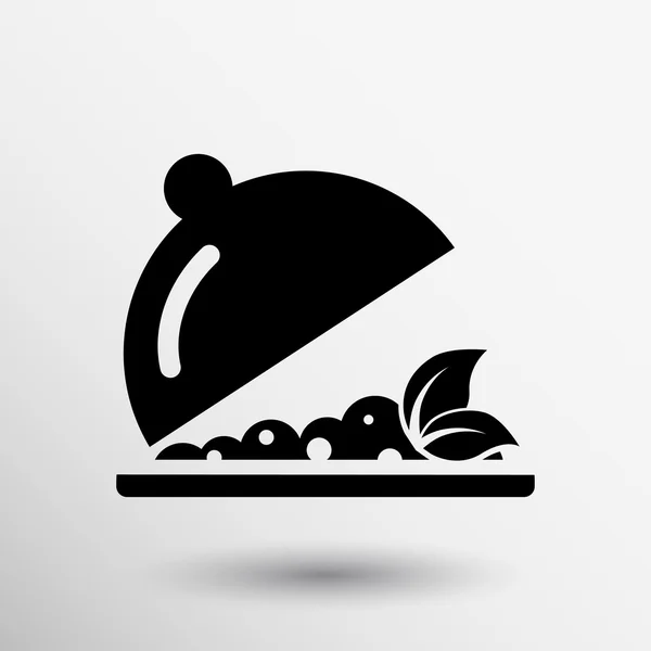 Menú diseño comida cocina platos cocina logo — Vector de stock