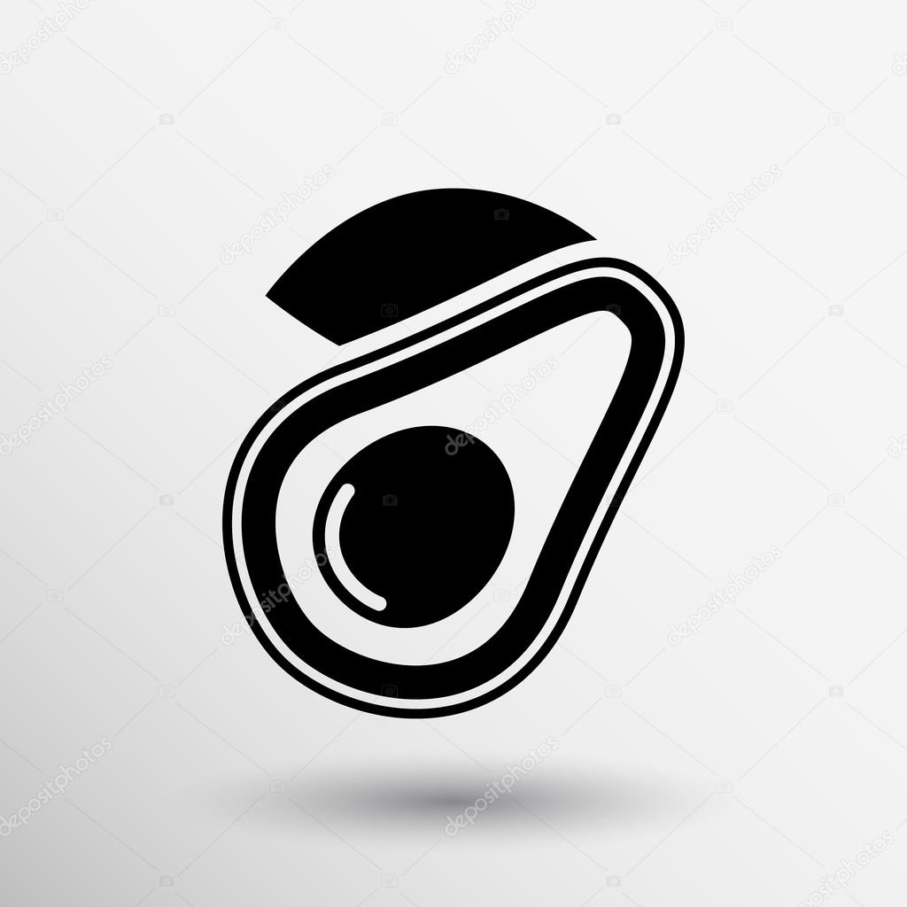 Avocado and Healthy Fruit design vector illustration.