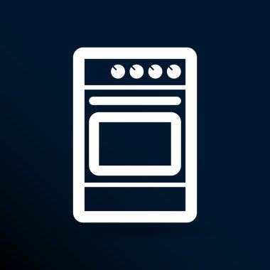 soba simgesi yakıt hob yemek elektrik blaze plaka mutfak 