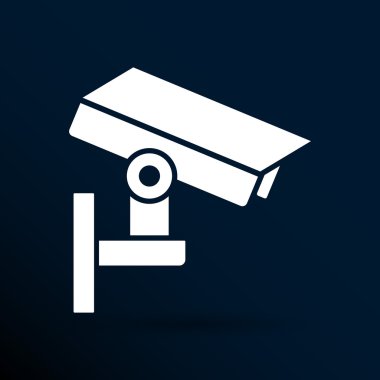  kamera cctv simgesini işaret grafik hırsızlık kablosuz sokak