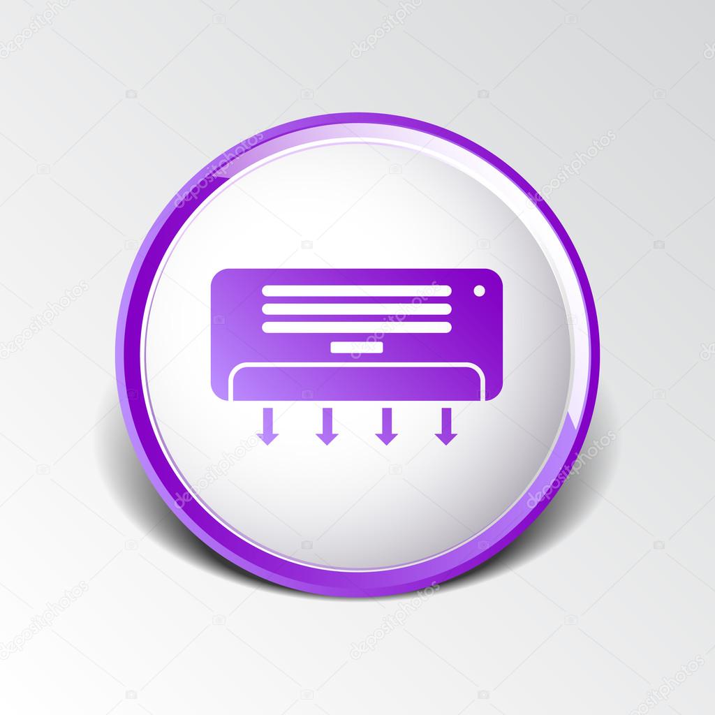 Air Conditioner Temperature icon celsius cold technology Stock Vector by ©moleks 75542755