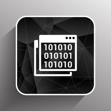 Kod penceresi programı programlama Web simgesi