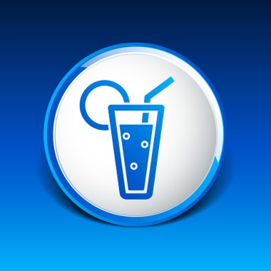 Beyaz bir arka plan üzerinde izole kokteyl soyut.