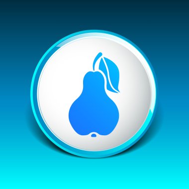 Armut logo meyve yaprak diyet sağlık gıda diyet 