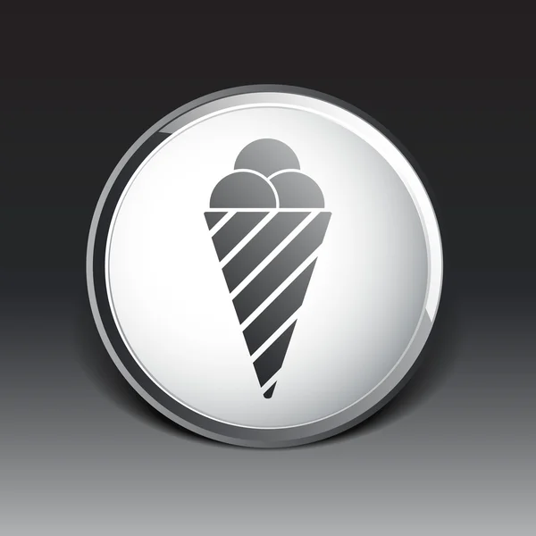 Vector signo abstracto helado logotipo estilizado — Vector de stock