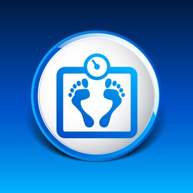 Ölçek simgesi iweight vektör diyet sembolü denge diyet