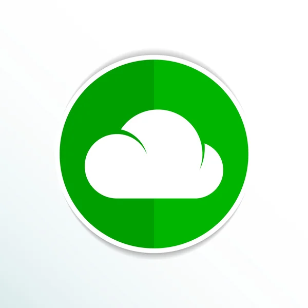 Icono compartir red bin bloqueo delantero clave servidor de nube — Vector de stock