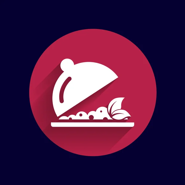 Menu design nourriture cuisine plats cuisine logo — Image vectorielle