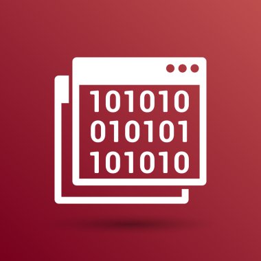 Kod penceresi programı programlama Web simgesi