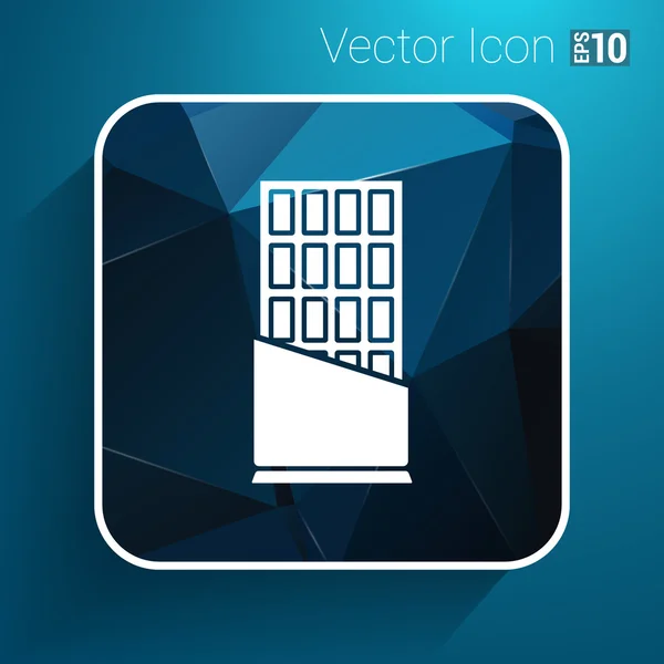 Aperto cioccolato bar vettoriale icona logo design — Vettoriale Stock