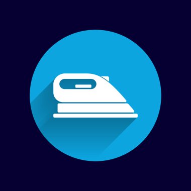 demir simge vektör Buhar izole Isı giyim elektrik