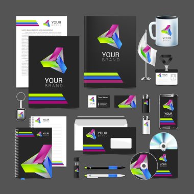 kurumsal kimlik şablonu şirket tarzı brandbook