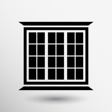 pencere simge vektör düğme logo simge kavramı