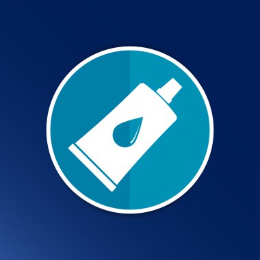 tutkal simge vektör düğme logo simge kavramı