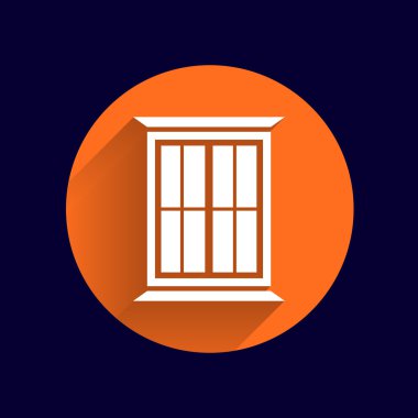 pencere simge vektör düğme logo simge kavramı
