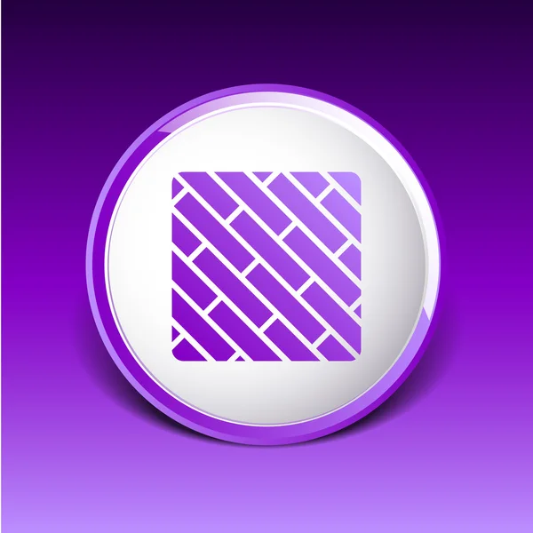 Parket pictogram vector knop logo symbool concept — Stockvector