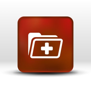 Doktor onun boyun simgesi çevresinde stetoskop ile