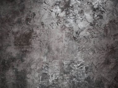 arkaplan - açık ve koyu lekeli kabartmalı gri duvar ve röfleli lekeler