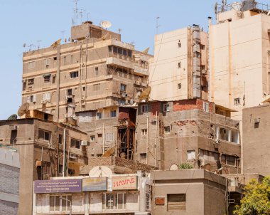 Gündüz şehir manzarası, şehir mimarisinin bir parçası