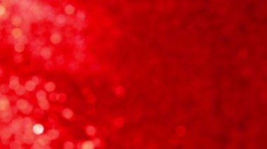Ay Yeni Yıl geçmişi. Kırmızı parıltılı arka plan. Çin Yeni Yıl duvar kâğıdı. Parıldayan kırmızı sim. 4k görüntü