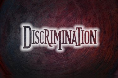 Discrimination Concept clipart