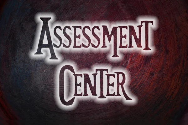 Assessment Center Concept — Stock Photo, Image