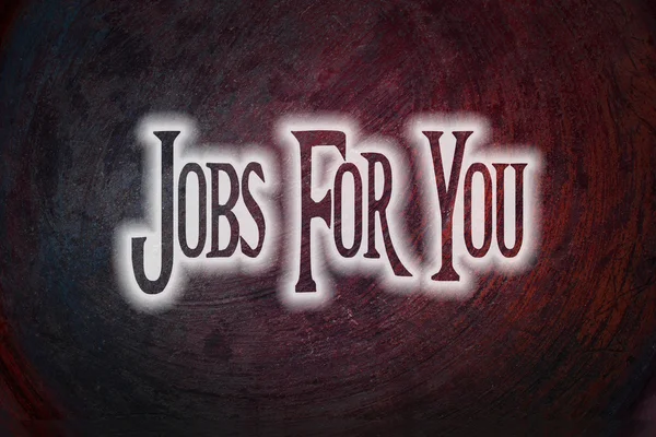 Jobs For You Concept — Stock Photo, Image
