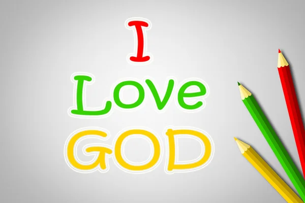Tanrı kavramı seviyor — Stok fotoğraf