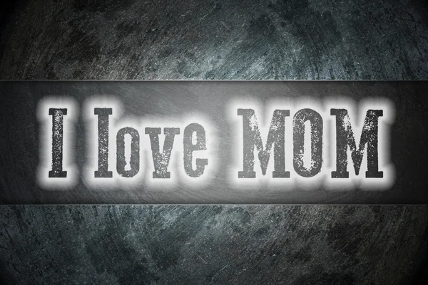 I Love Mom Concept — Stock Photo, Image