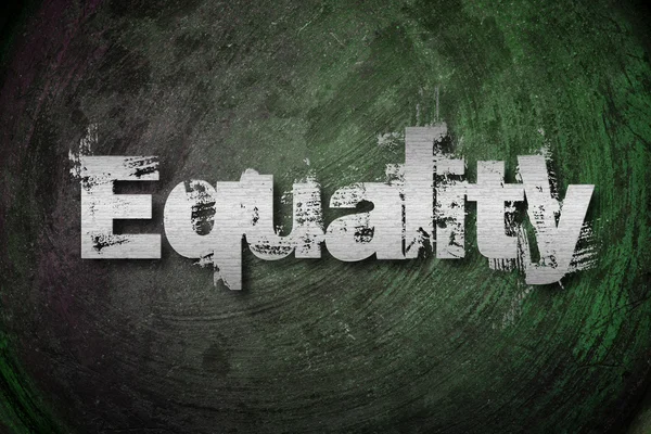 Koncepcja równości — Zdjęcie stockowe