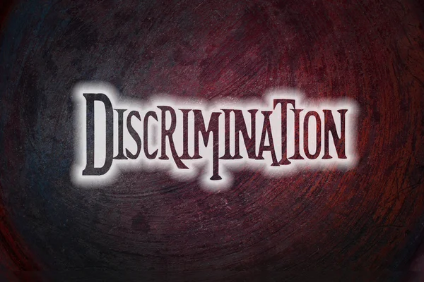 Discrimination Concept — Stock Photo, Image