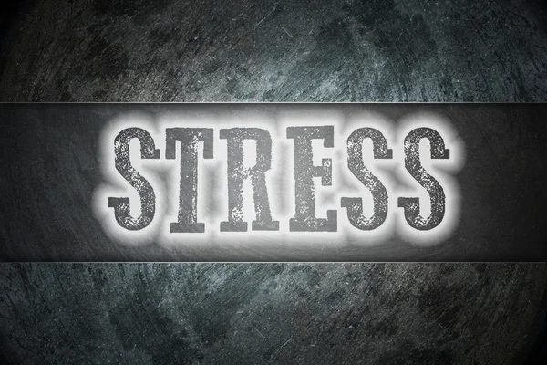 Концепция стресса — стоковое фото