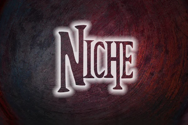 Niche Concept — Stock Photo, Image