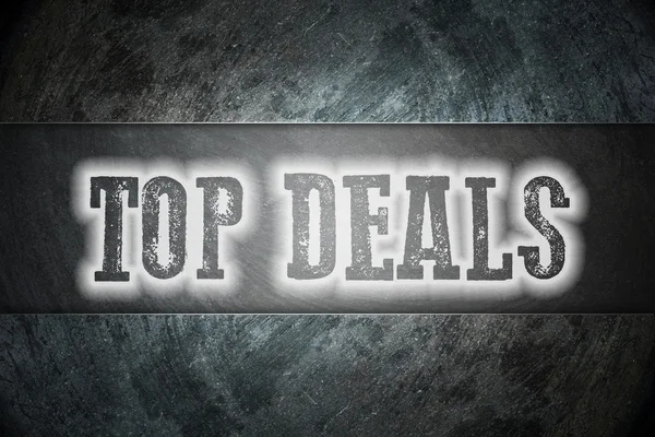 Conceito Top Deals — Fotografia de Stock
