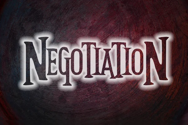 Negotiation Concep — Stock Photo, Image