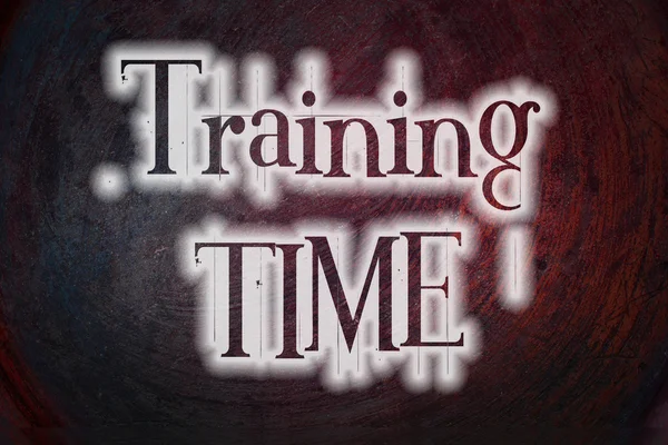 Koncepcja czasu szkolenia — Zdjęcie stockowe