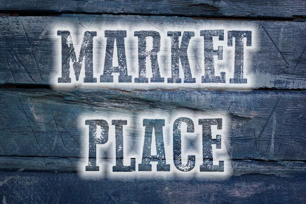 Marktplatzkonzept — Stockfoto