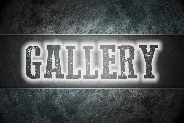 Gallery Concept — Stock Photo, Image