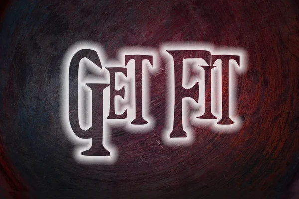 Concept get fit — Photo