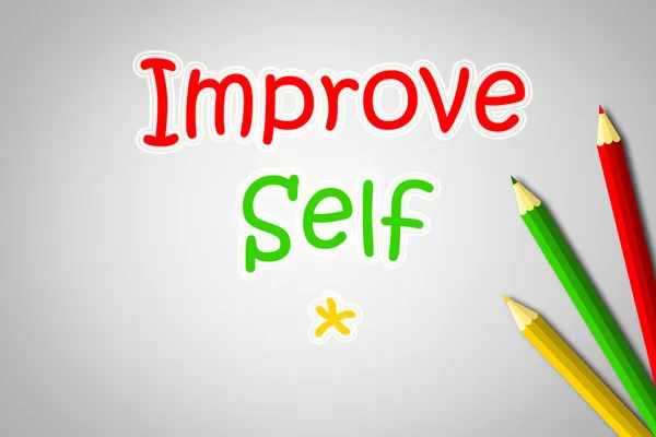 Improve Self Concept — Stock Photo, Image