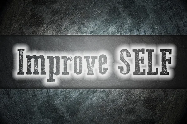 Improve Self Concept — Stock Photo, Image
