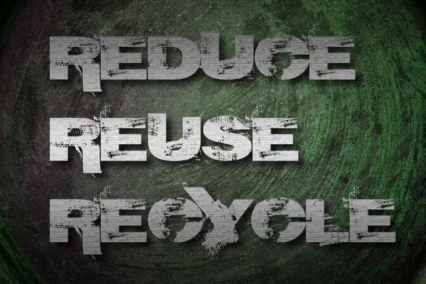 Réduire la réutilisation Concept de recyclage — Photo