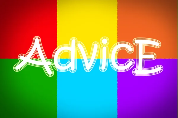 Advice Concept — Stock Photo, Image